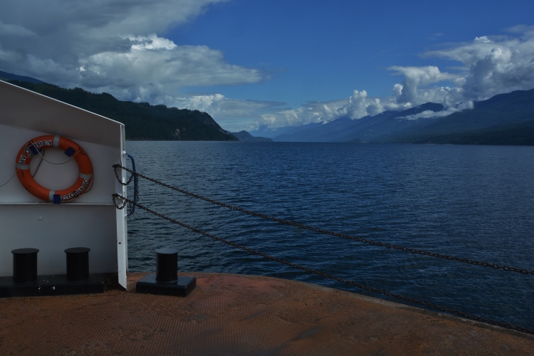 Kootenay Lake from the ferry 